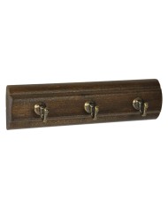 APPENDITUTTO ADESIVO LEGNO NOCE 3 posti - pz. 1